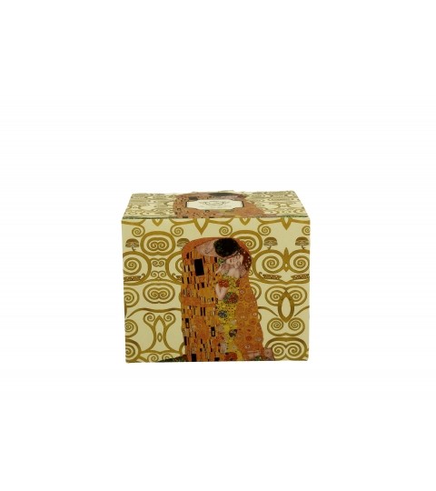 Kubek baryłka The Kiss Ecru inspired by Klimt 430 ml