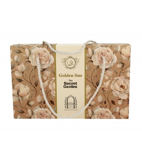 Komplet 2 filiżanek ze spodkami English Roses Cream