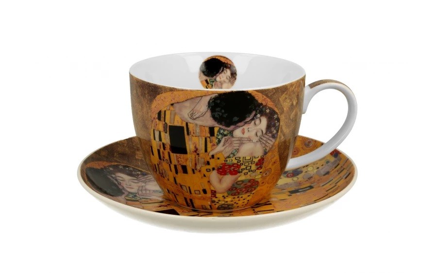 Filiżanka ze spodkiem The Kiss Classic Klimt 220 ml