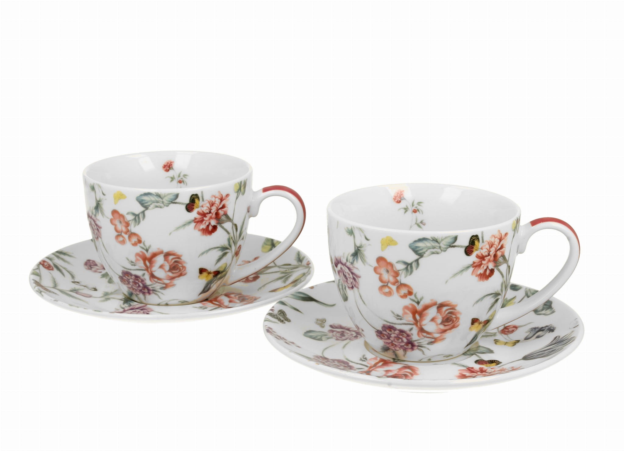 Komplet 2 filiżanek ze spodkami Milagros 250 ml