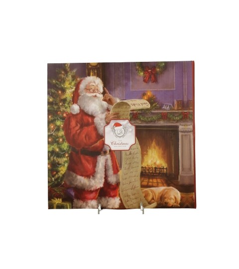 Talerz duży Santa Letter 27 cm