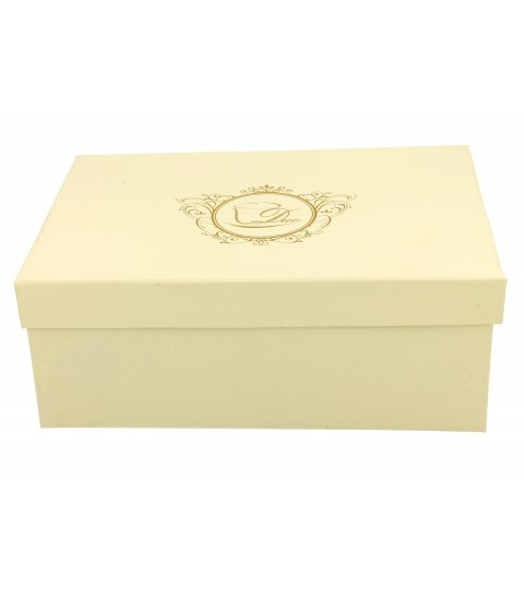 Komplet 2 filiżanek ze spodkami espresso Ecru Nina 120 ml
