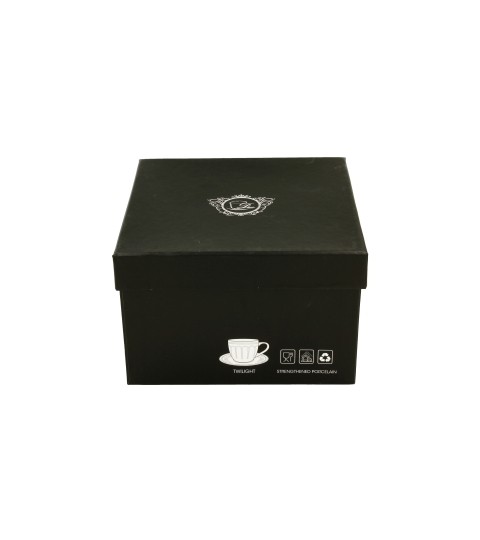 Komplet 2 filiżanek ze spodkami Twilight 260 ml