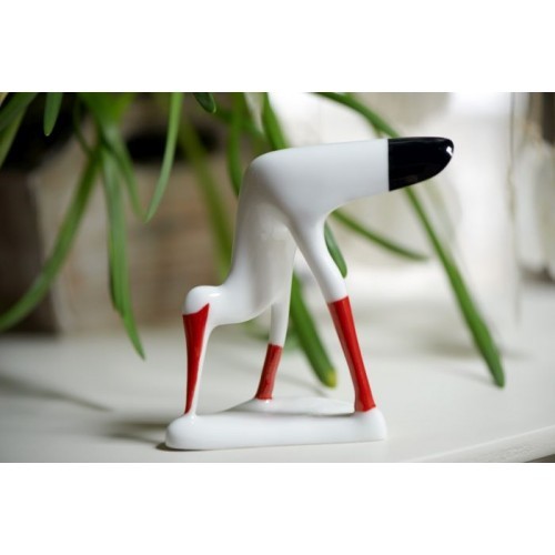 As Ćmielów - Figurka Porcelanowa Ptaki Bocian 139