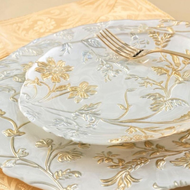 Talerzyk deserowy szklany 21 cm Villa Italia - Roslin