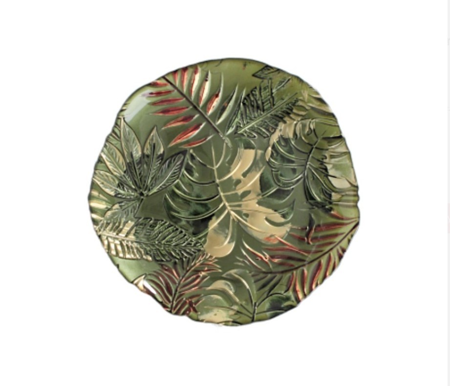Talerzyk deserowy szklany 21 cm Villa Italia - Amazon