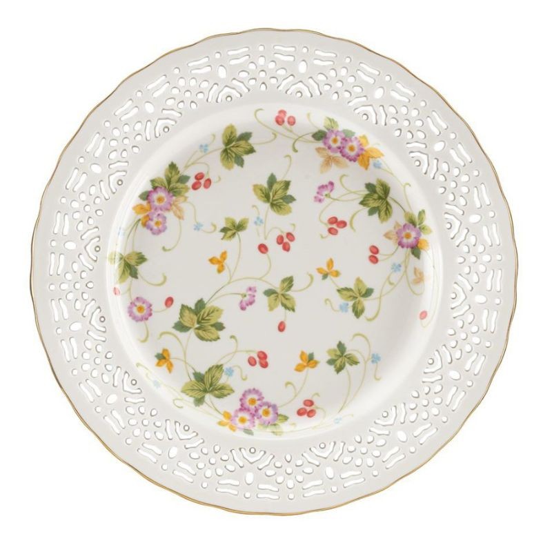 Talerzyk deserowy ażurowy 19 cm Villa Italia - Walencja Ivory