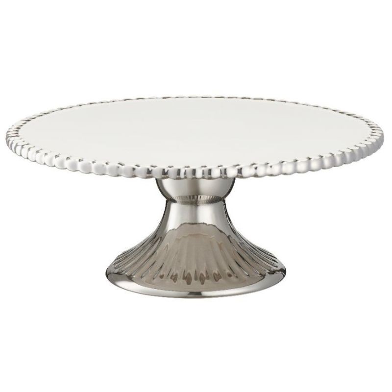 Patera do ciasta ceramiczna 31 cm Villa Italia - Chantal