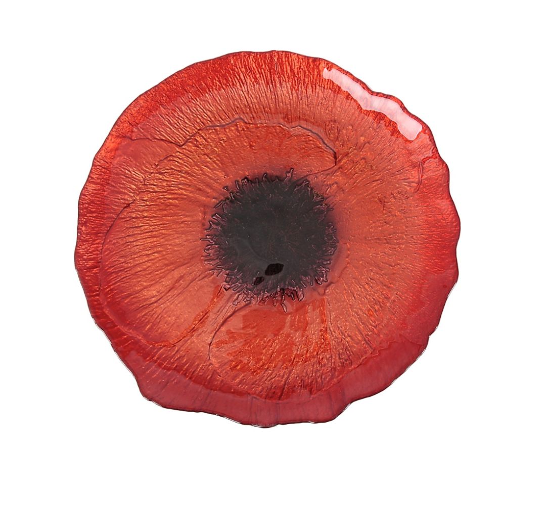 Talerzyk deserowy szklany 21 cm Villa Italia - Mak
