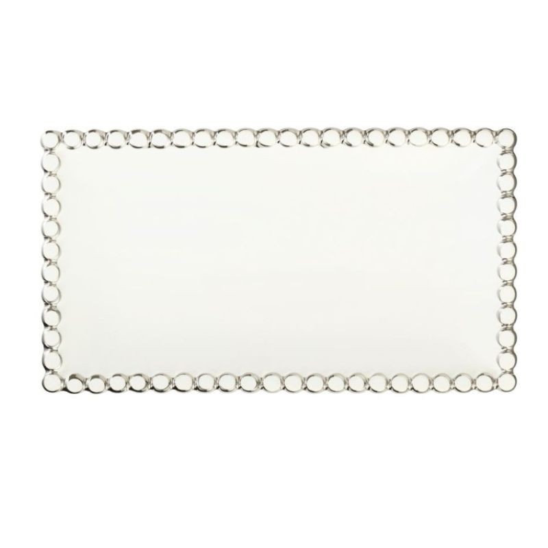 Talerz do ciasta prostokątny 27 x 15 cm Villa Italia - Chantal