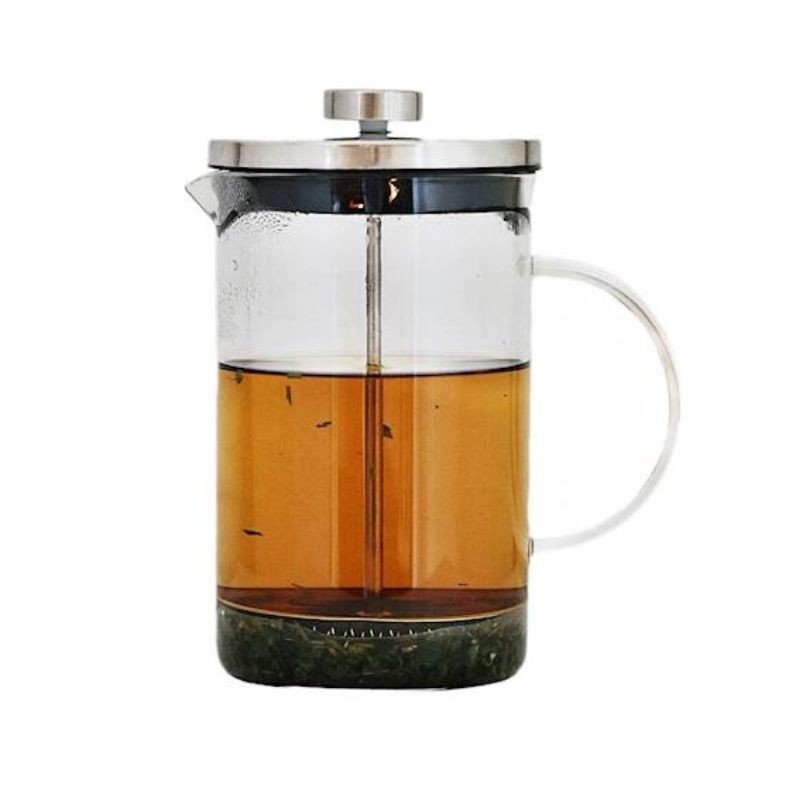 Zaparzacz tłokowy szklany do herbaty lub kawy 800 ml