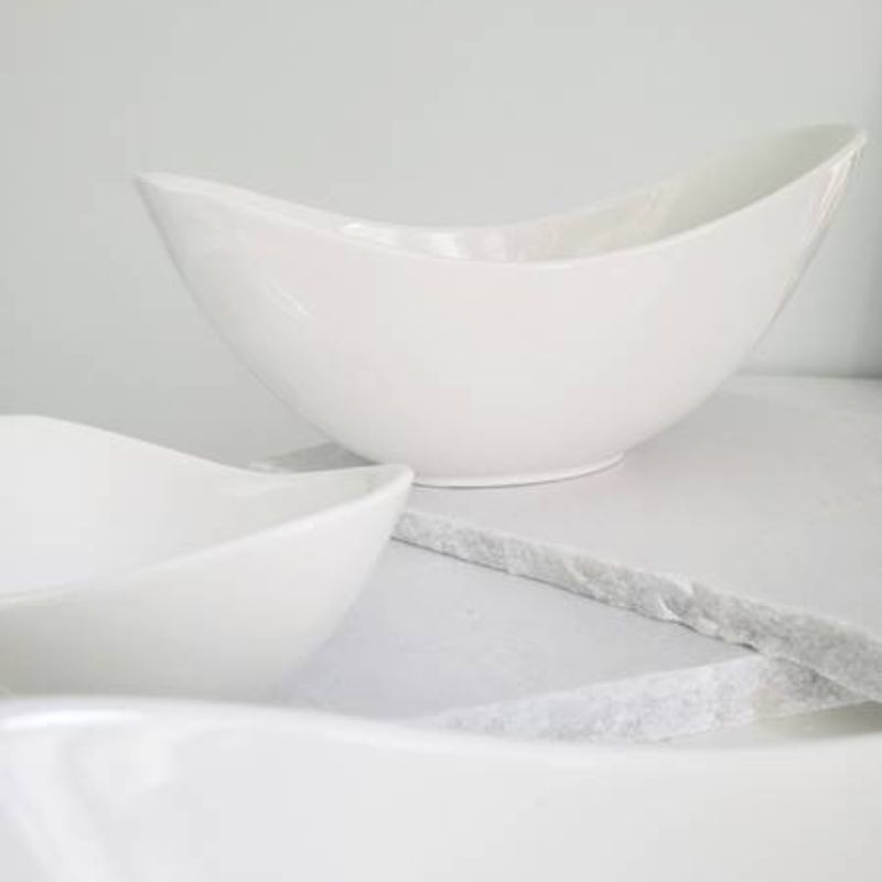 Porcelanowa salaterka do serwowania 17 cm