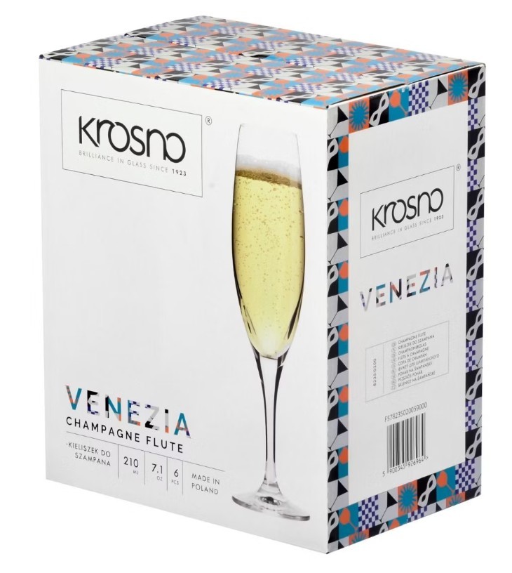 Kieliszek do szampana 200 ml (1 szt.) Krosno - Venezia