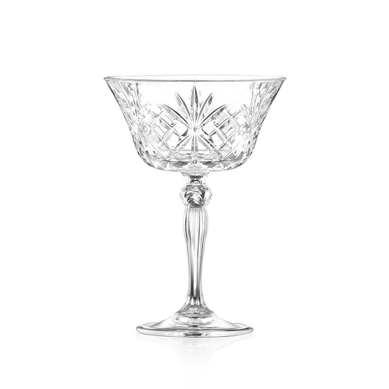 Kieliszki do szampana płaskie 260 ml (6 szt.) RCR - Melodia