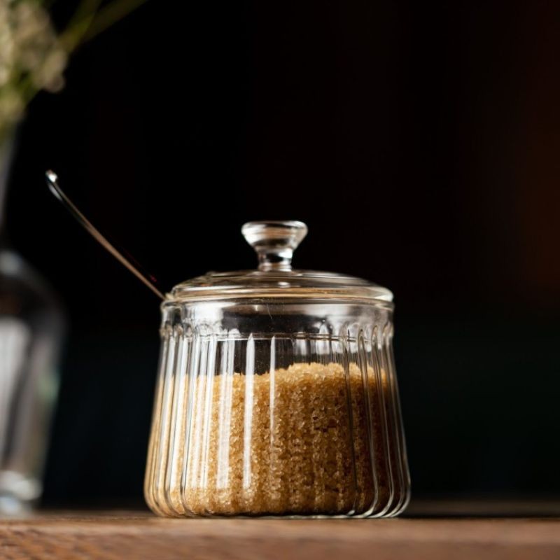 Cukiernica szklana z pokrywką 250 ml Vialli Design - Mia