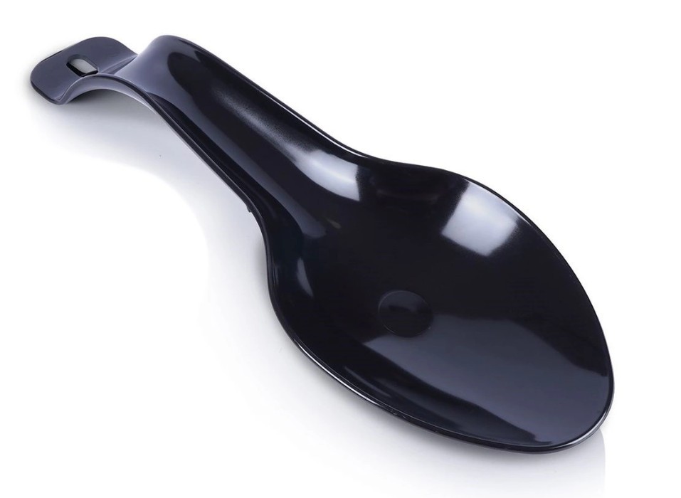 Podstawka pod chochlę i łyżkę czarna 29 cm - Orion