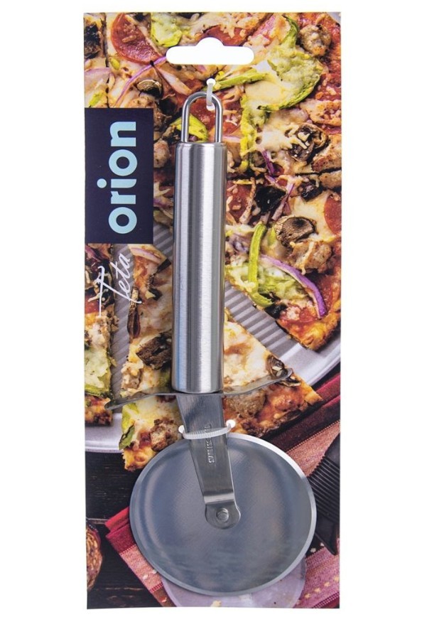 Nóż do pizzy stalowy okrągły 20,5 cm - Orion