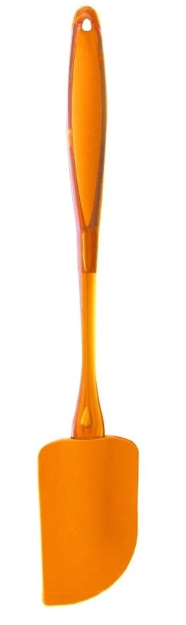 Szpatułka kuchenna silikonowa pomarańczowa 29,5 cm Orion - Sillinie