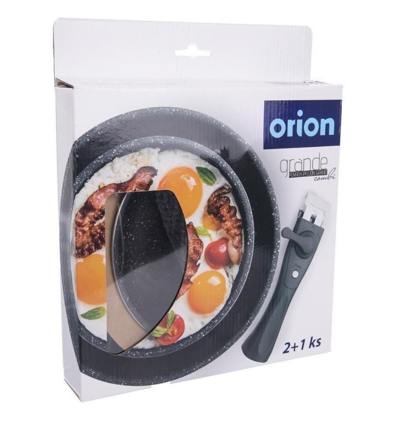 Patelnia granitowa 20 / 26 cm 3 el. Orion - Grande