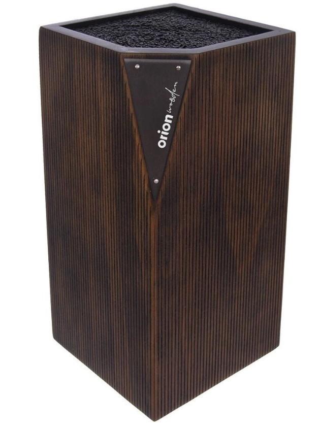 Stojak na noże drewniany Orion - Wooden
