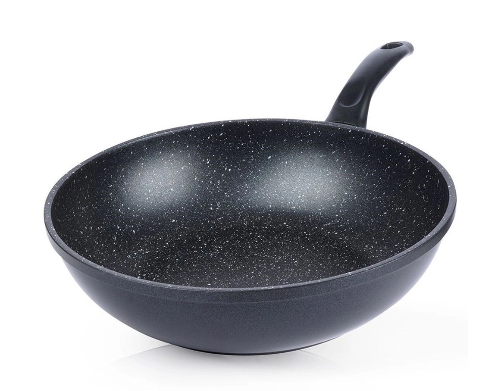 Patelnia wok granitowa 30 cm Orion - Grande