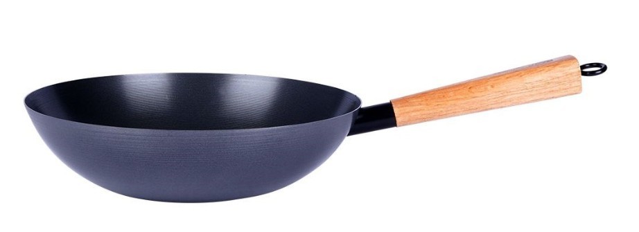 Patelnia wok stalowa nieprzywierająca 30 cm Orion - Cantonese