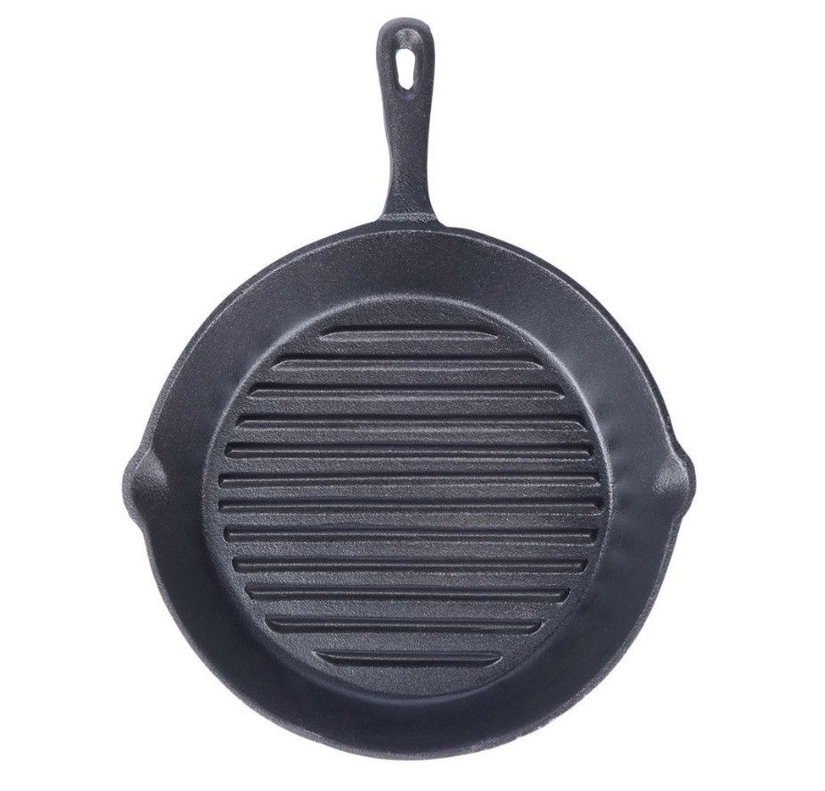 Patelnia do grillowania żeliwna 24 cm Orion - Litina