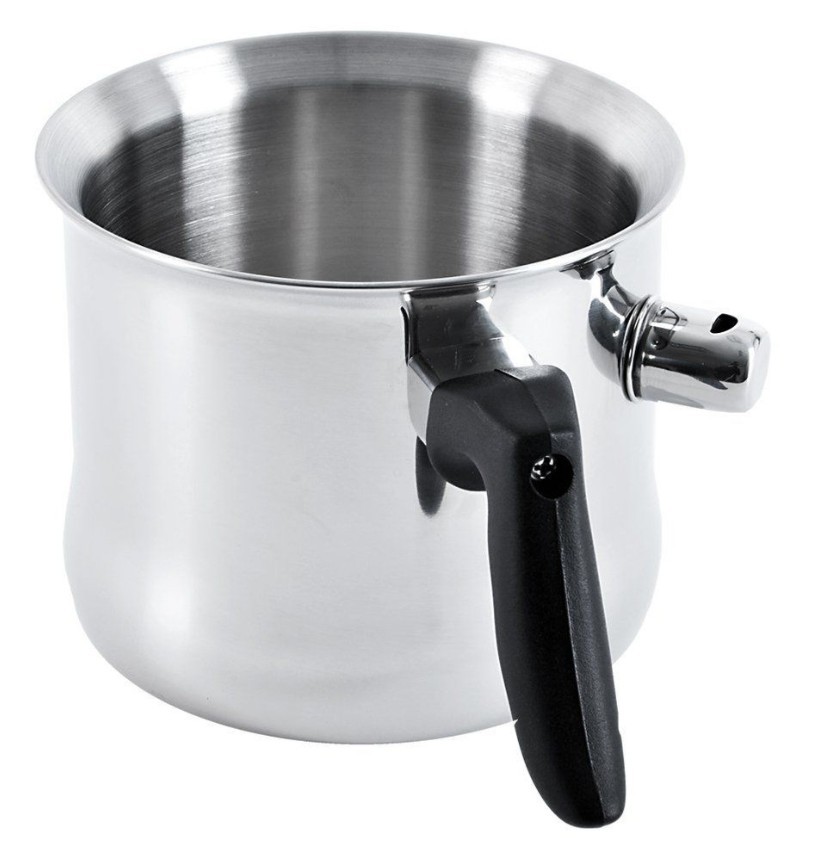 Garnek do mleka stalowy 1,5 l - Orion