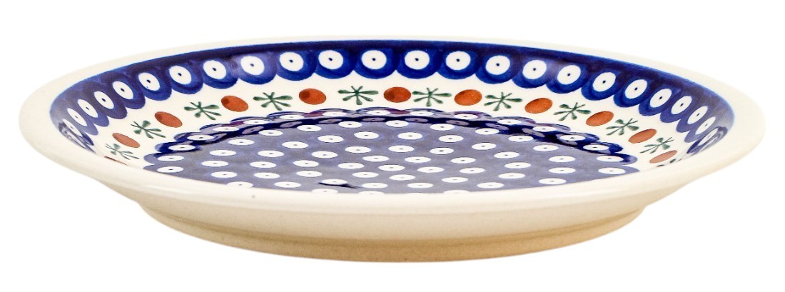 Talerz płytki obiadowy 24 cm dek. 41 - Bolesławiec