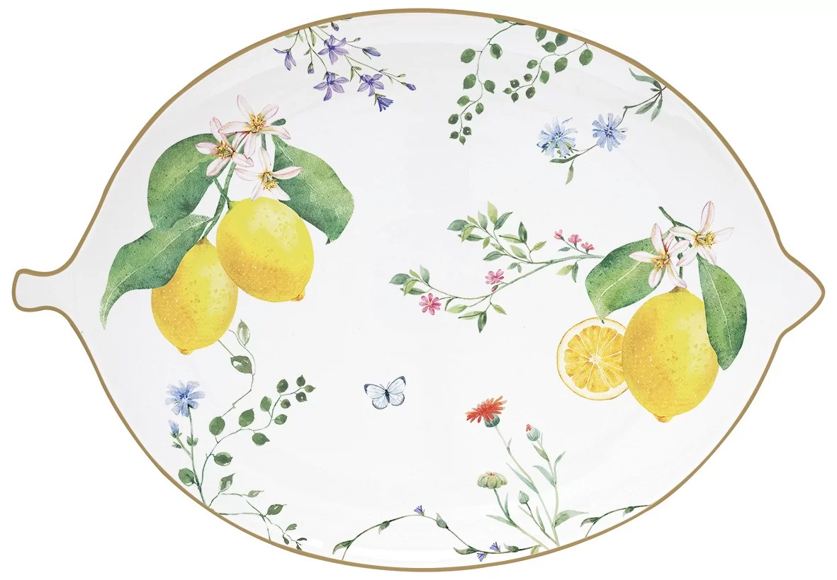 Patera na ciasto 25x18 Marco Polo - Cytryny