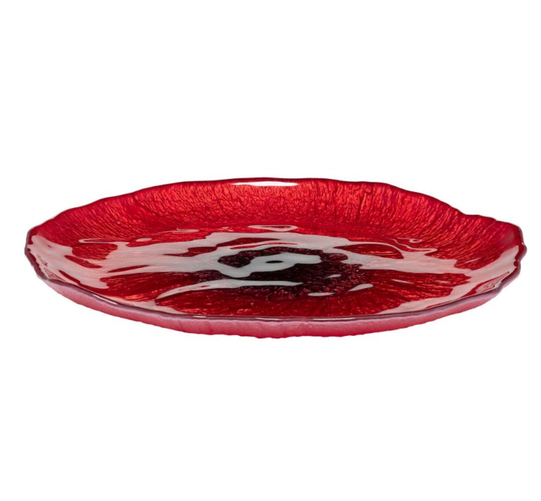 Talerz do ciasta 33 cm Villa Italia - Mak - obrazek 3