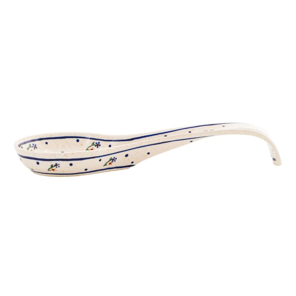 Podstawka pod łyżkę wazową 30 cm dek. 111 - Bolesławiec - obrazek 2