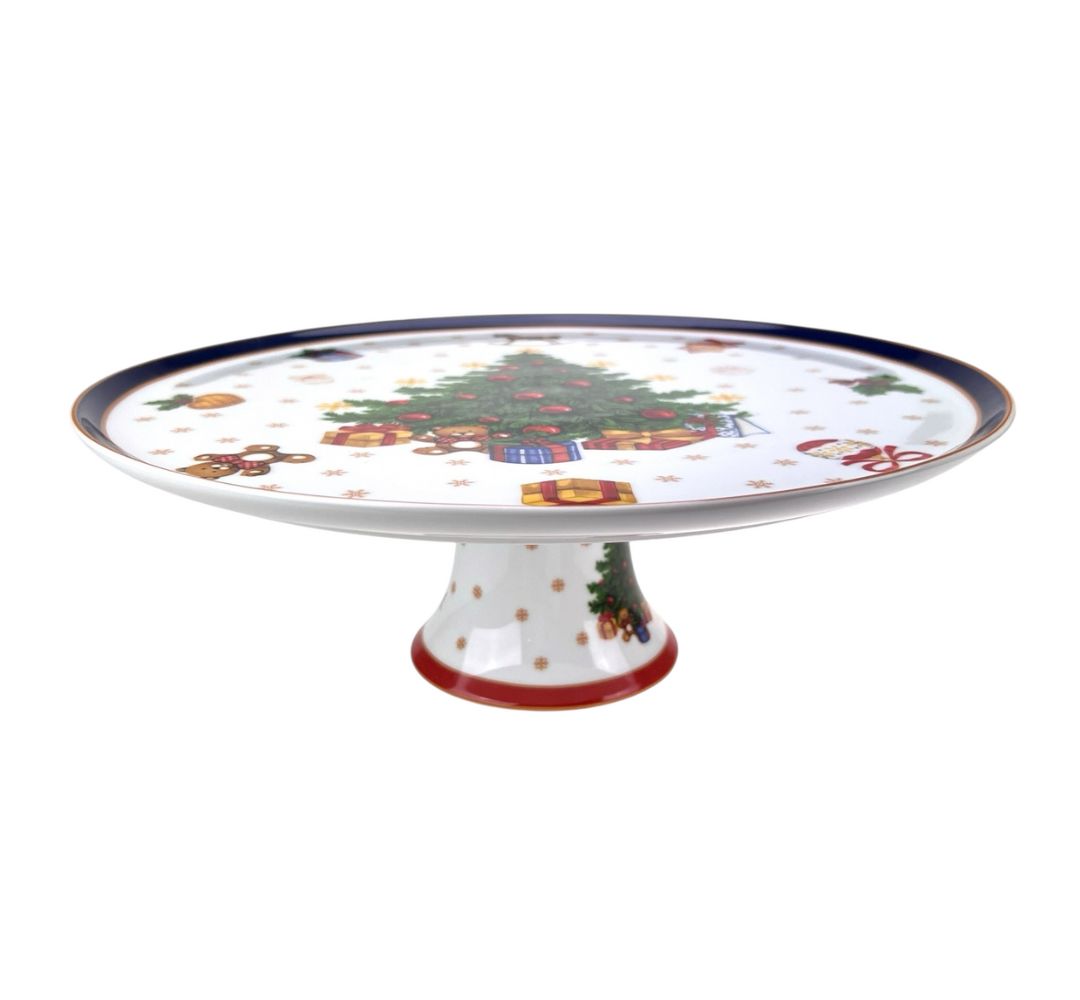 Patera na nodze 31 cm Bogucice – Cicha Noc Niebieska - obrazek 3