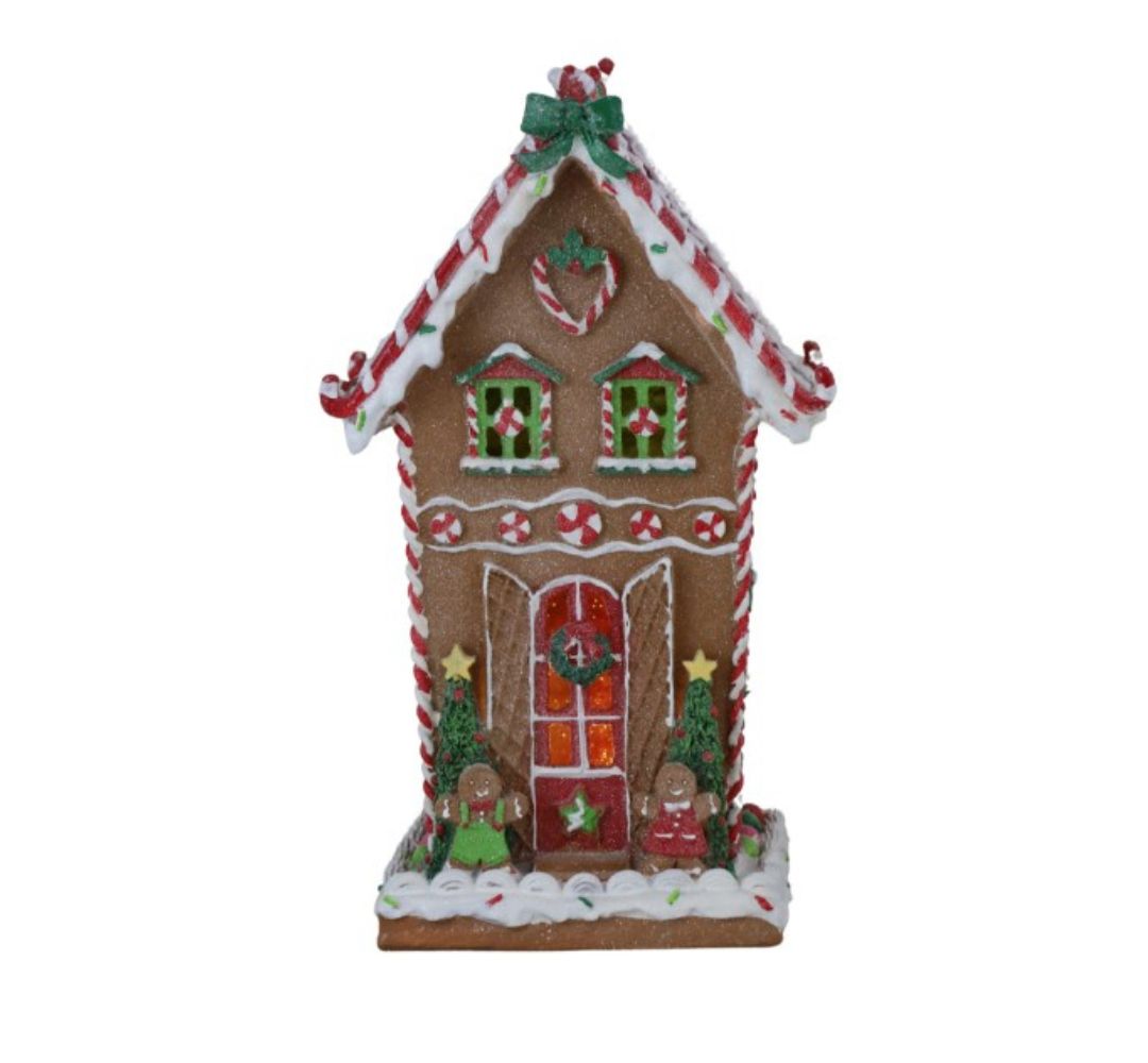 Domek piernikowy led duży 18x14x31 cm - Ewax