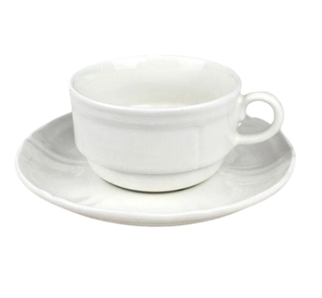 Filiżanka sztaplowana bez spodka Castel 250 ml Bogucice - Gino Cream 1229