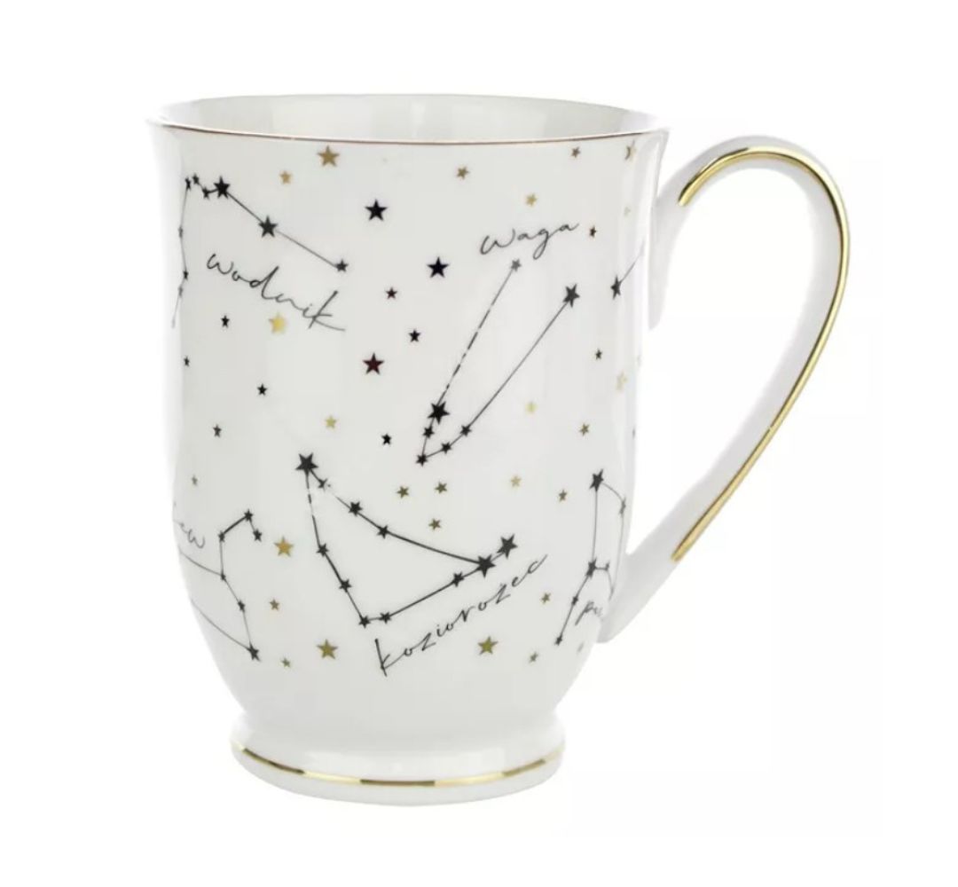 Kubek 300 ml Bogucice - Zodiak White