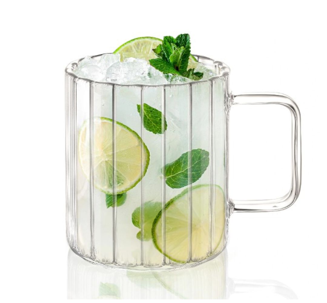 Kubek żaroodporny ryflowany 550 ml - Wilmax