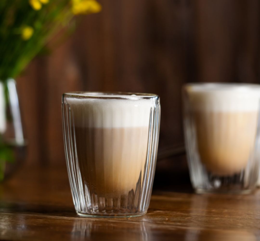 Komplet 2 szklanek żaroodpornych 250 ml Vialli Design - Livio Duo