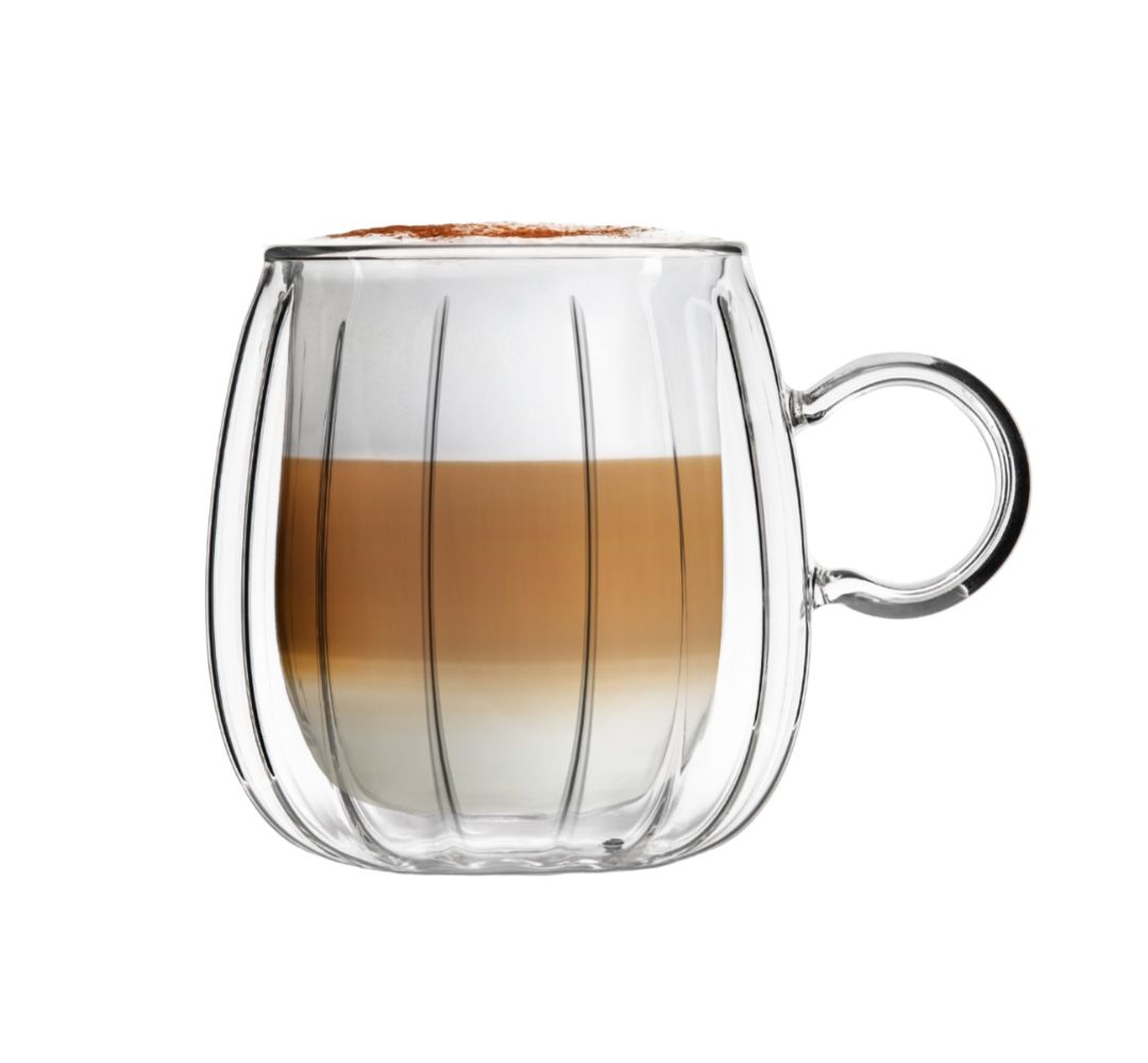 Komplet 2 szklanek żaroodpornych 250 ml Vialli Design - Tulip - obrazek 3