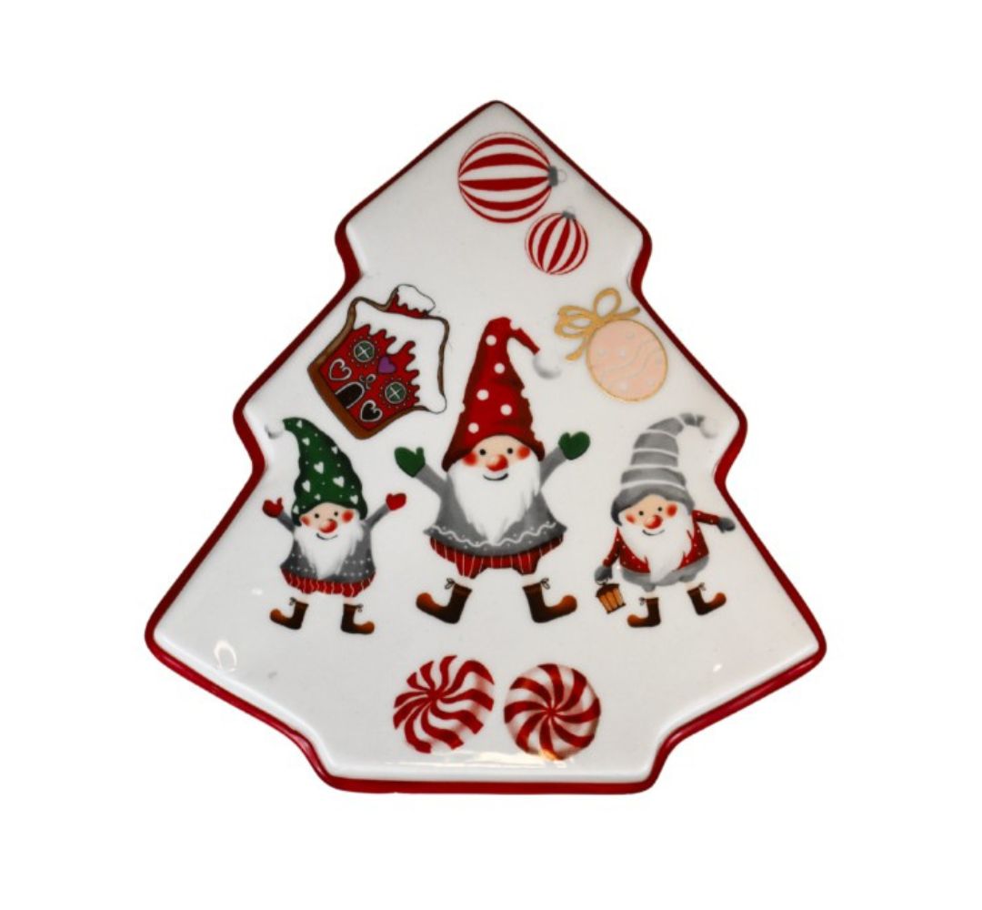 Pojemnik ceramiczny ze skrzatami 19x17x9 cm - Ewax