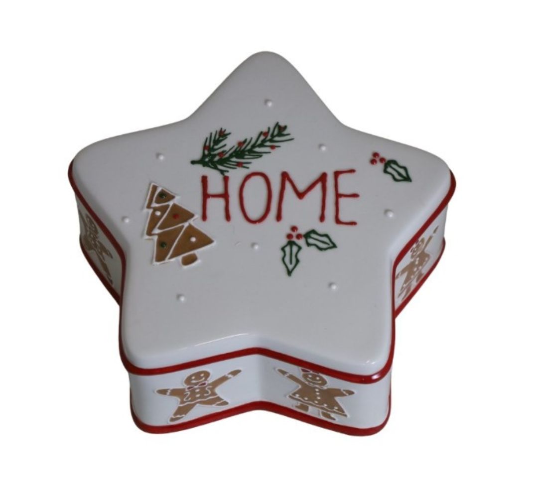 Pojemnik ceramiczny gwiazda 22 cm - Ewax