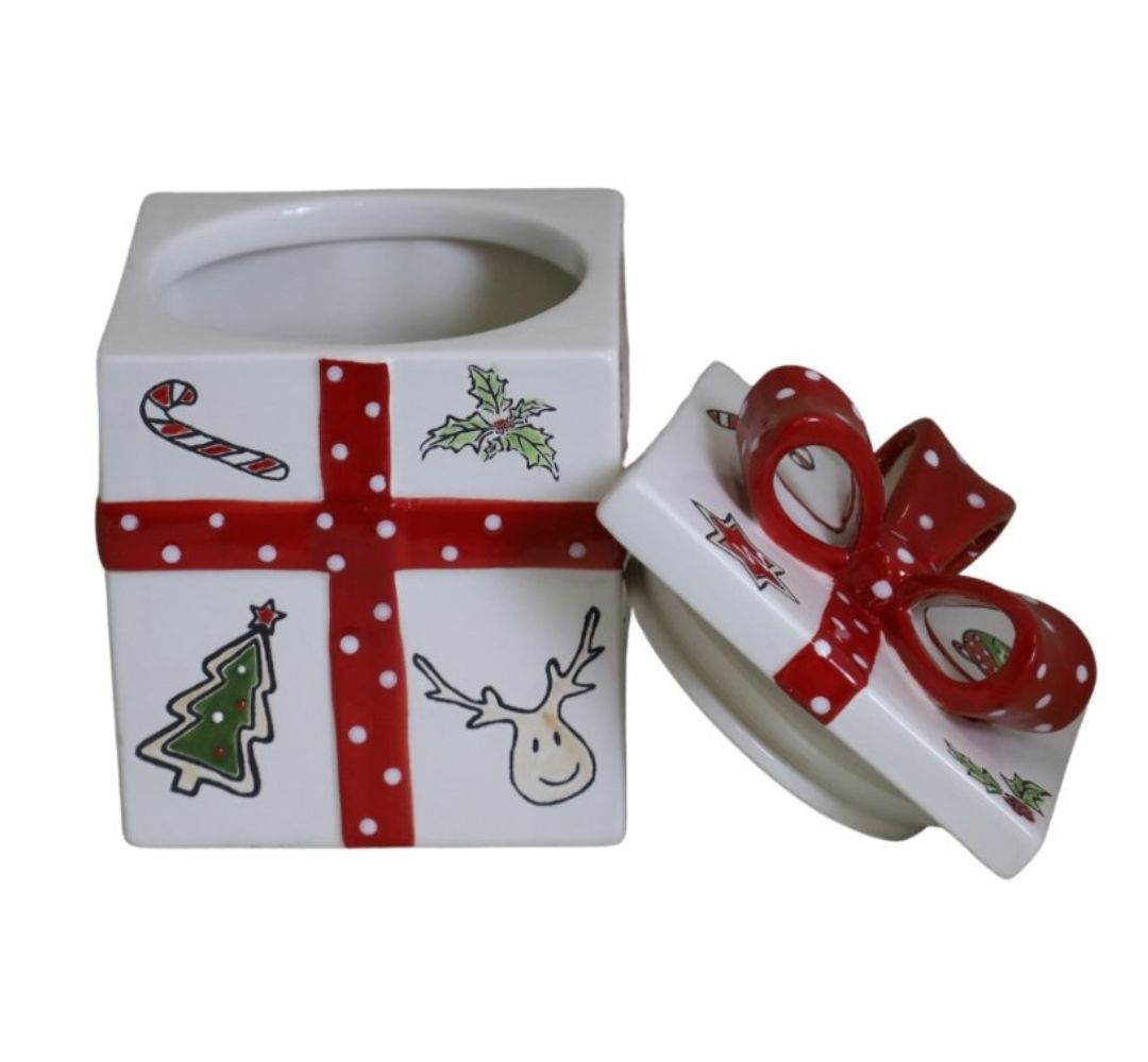 Pojemnik ceramiczny prezent 16 cm - Ewax - obrazek 2