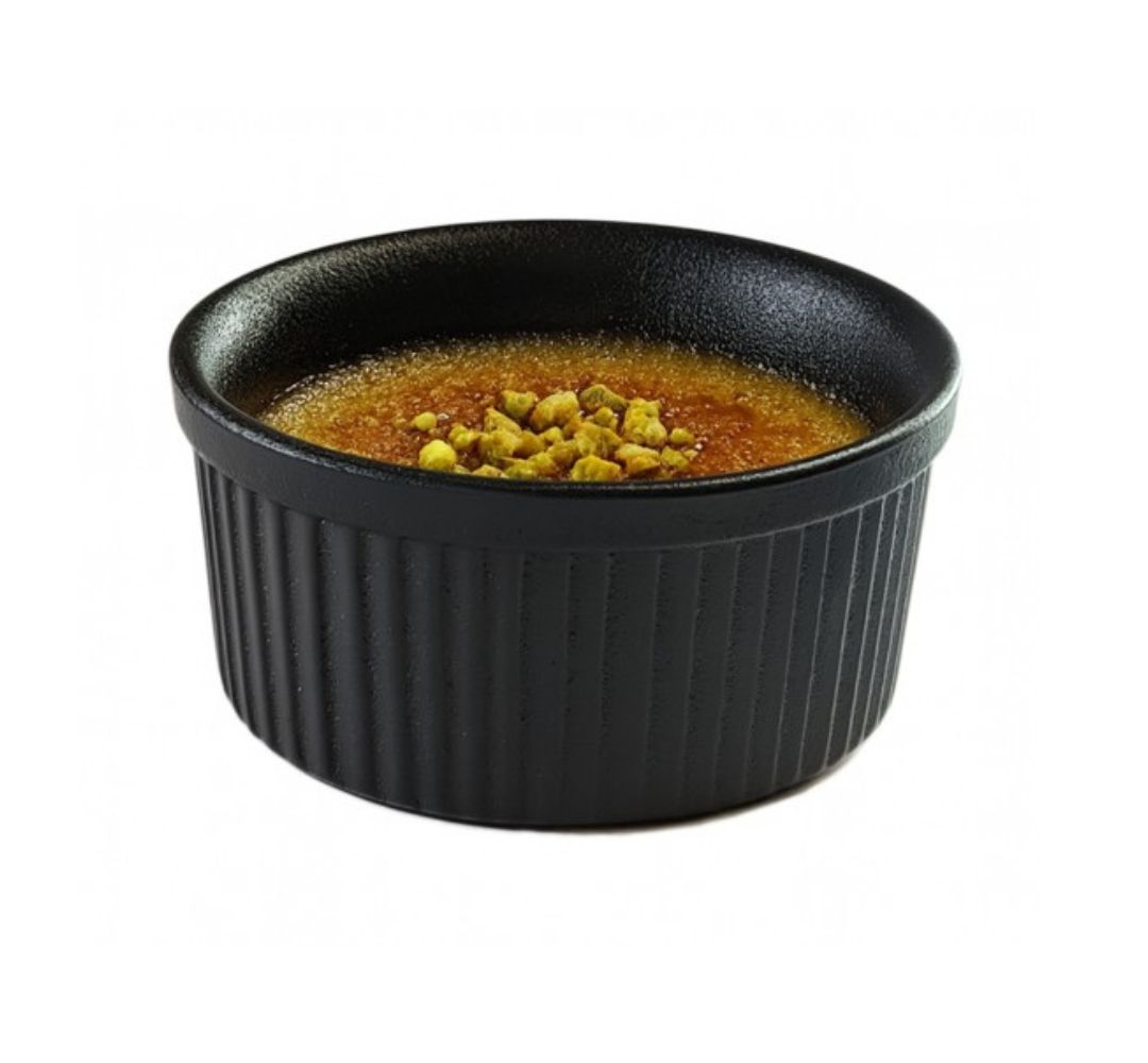 Miseczka ceramiczna creme brulle 10 cm MPL - Ombres Black - obrazek 3