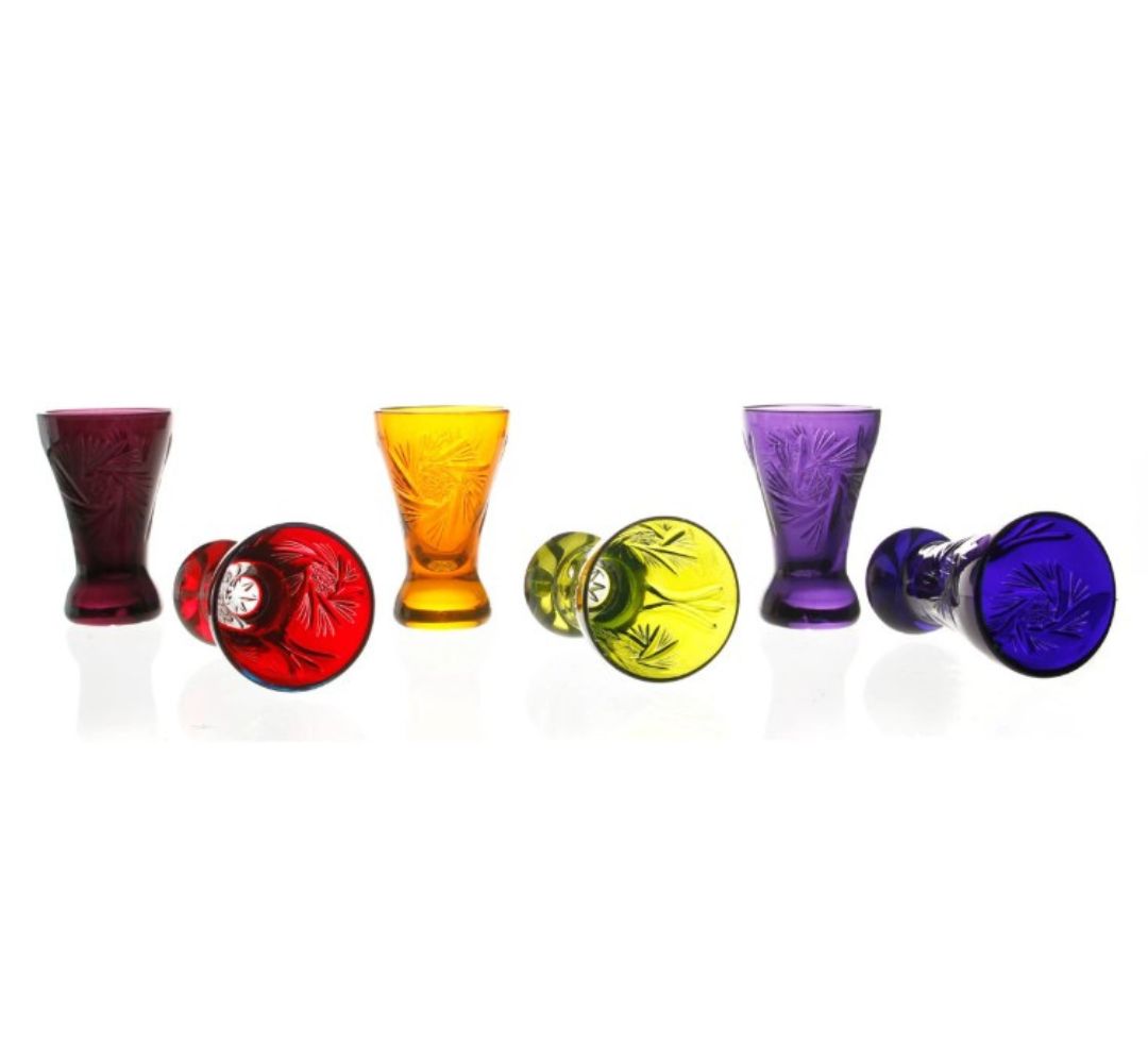 Komplet 6 kieliszków do wódki 40 ml Julia - Kolor - obrazek 2