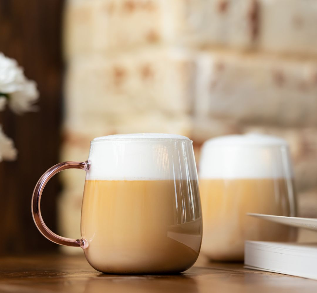 Komplet 2 szklanek żaroodpornych różowe ucho 400ml Vialli Design – Bolla