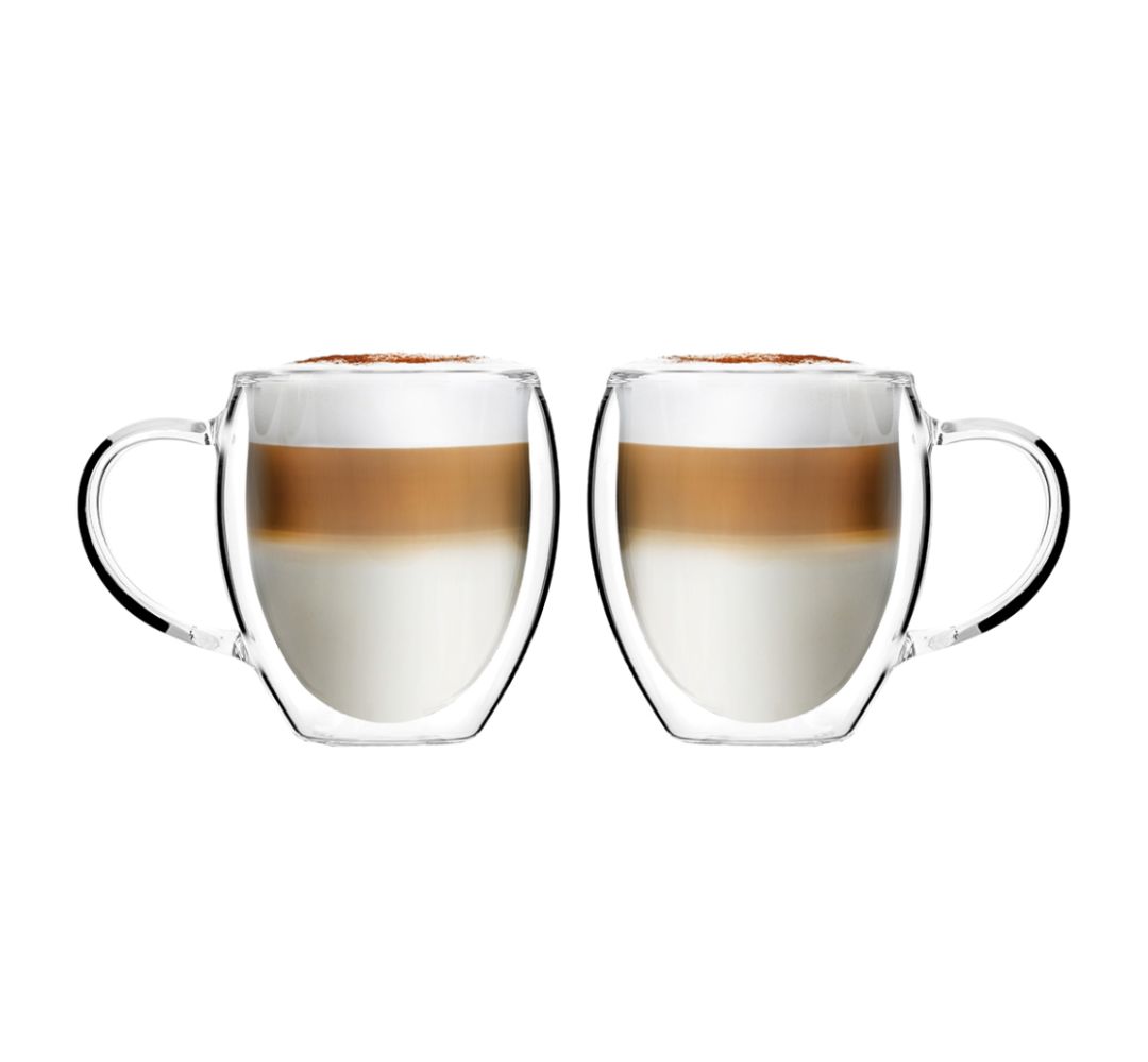 Komplet 2 szklanek żaroodpornych 250 ml Vialli Design - Noa - obrazek 2