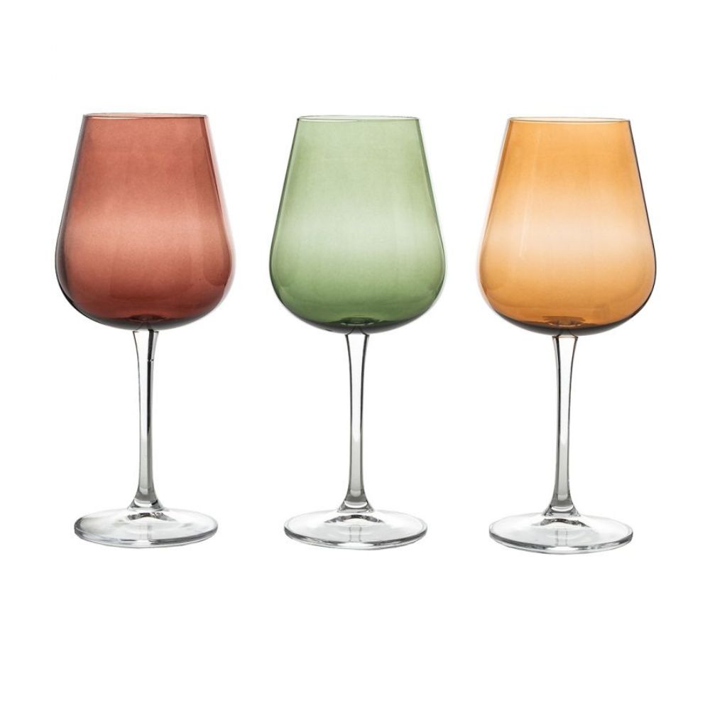 Komplet 6 kieliszków do wina 540 ml Bohemia - Ardea Smokey - obrazek 4