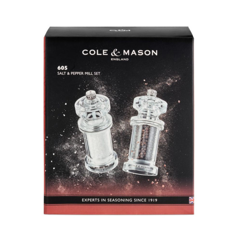 Zestaw do pieprzu i do soli Cole&Mason - 605 Classic - obrazek 2