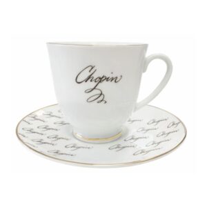 Filiżanka ze spodkiem 200 ml Bogucice - Chopin Vespa
