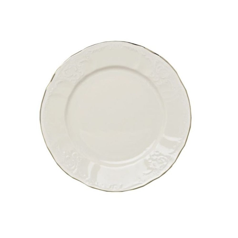 Talerz płytki 19 cm - Bernadotte Ivory Gold